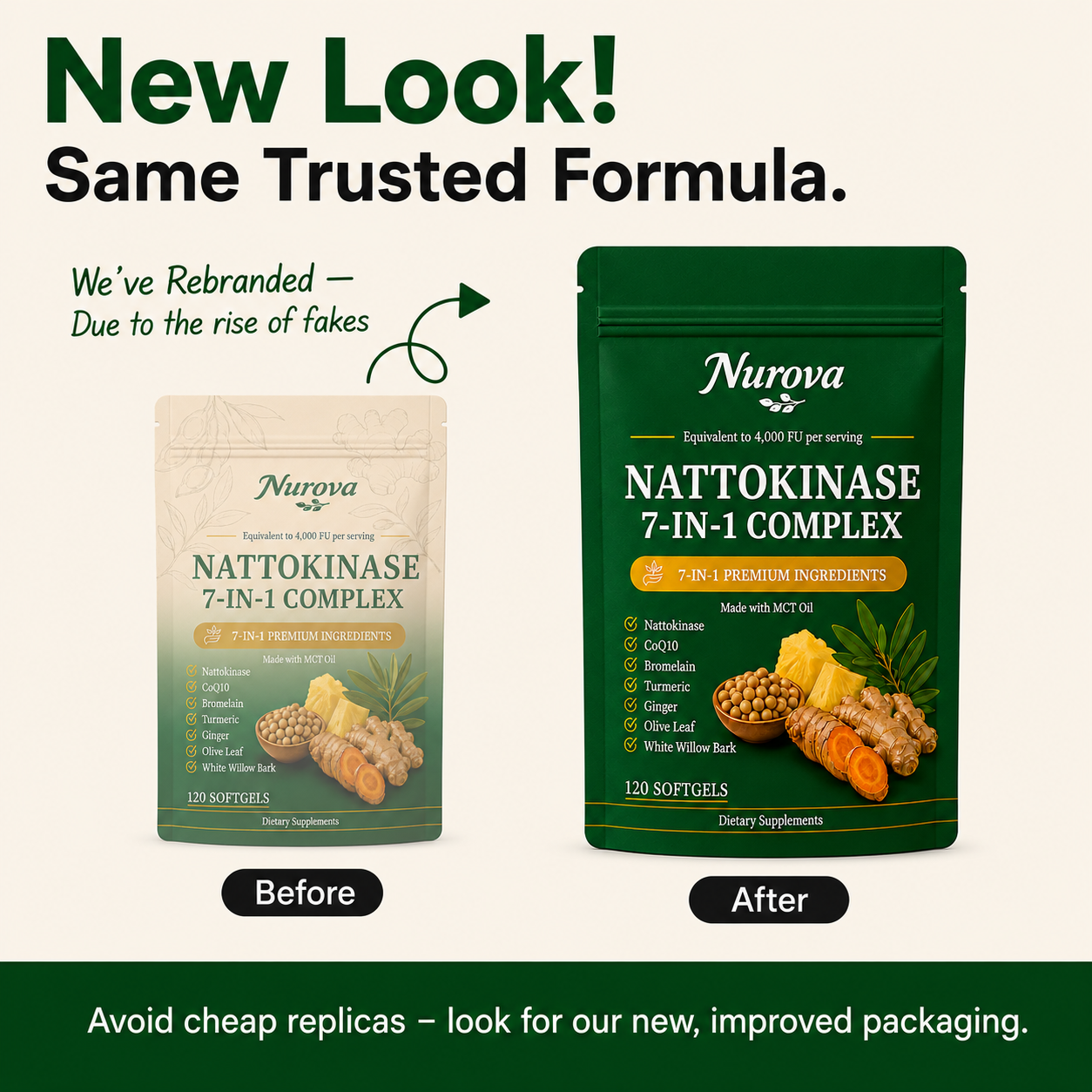 Nattokinase 7-in-1 Complex — Cardiovascular & Circulation Support